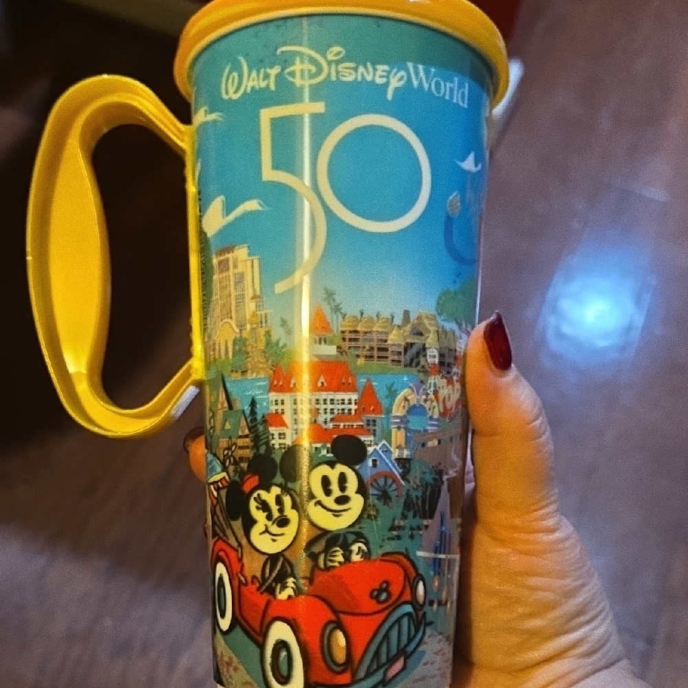 Walt Disney World 50th Anniversary Travel Mug
